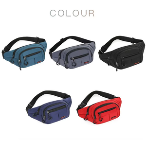 Riñonera de Nylon al por Mayor, Bandolera Antirrobo Impermeable para Hombres y Mujeres, Bolsa de Cintura Deportiva para Exteriores - Product Image 3