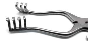 Rétracteur Weitlaner 5,5 pouces à pointe arrondie 3x4, instruments chirurgicaux vétérinaires en acier inoxydable, matériel à vendre à bas prix - Product Image 2