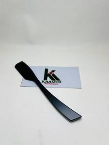 Professional Straight Edge Barber Razors Single Blade Premium Stainless Steel Metallic Black Body Use for <b>Men</b> Hair Shaving Tool - Product Image 1