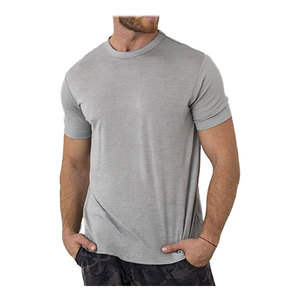T-shirt de sport pour homme à manches courtes, séchage rapide, respirant, pour la musculation, entraînement, compression, sport - Product Image 3