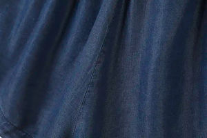 Shorts de Verano para Mujer, Talla Grande, Formales, de Mezclilla, Lavado Claro, Transpirables, Mini Jeans con Decoración de Botones, Color Sólido - Product Image 4