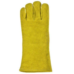 Premium Heavy Duty Cowhide Split Leather Welding Gloves Industrial Grade Hand Protection <b>Fire</b> Heat Resistant Safety Gloves - Product Image 4