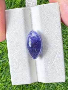 Tanzanite naturelle, forme marquise, taille lisse, pierre précieuse bleue, certifiée IGI, 250 grammes, pour la fabrication de bijoux, bagues, pendentifs, haute qualité - Product Image 4