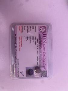 Rubí Estrella Natural de 8.09 Ct, Corindón Rojo Púrpura, Cabujón Ovalado, Gema Suelta con Juego de Color para Joyería - Product Image 2