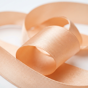 12mm Light Peach Apricot Single Face Satin Ribbon Manufacturer 10 Rolls x 8 Meter for <b>Bridal</b> Shower Gift <b>Wrap</b> Boutique Bags Bulk - Product Image 1