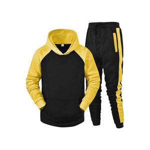 Survêtement de sport décontracté mi-lourd 100 % coton pour homme, idéal pour l'entraînement et le jogging en automne (vente en gros) - Product Image 5