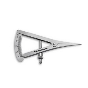 Juego de 2 Calibradores Castroviejo Rectos y Angulares de 3.5 Pulgadas (0-20mm), Escala de Medición de Precisión de Acero Inoxidable para Uso Dental y Quirúrgico - Product Image 4