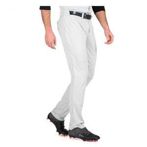 Pantalon de baseball personnalisé en polyester de haute qualité pour hommes avec logos, ensemble haut de gamme, vêtements de sport, option grande taille - Product Image 3