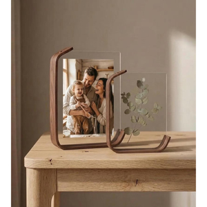 Premium Quality Wooden And Acrylic Made Photo Frame Strong <b>Picture</b> <b>Holder</b> For Home Living Room Office Table Display In Low Price - Product Image 4