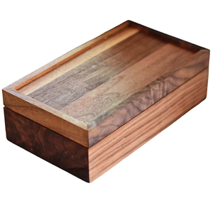 Cajas Rectangulares de Madera con Diseño Grabado y Acabado de Alta Calidad en Madera Natural para Almacenamiento en el Hogar - Product Image 3
