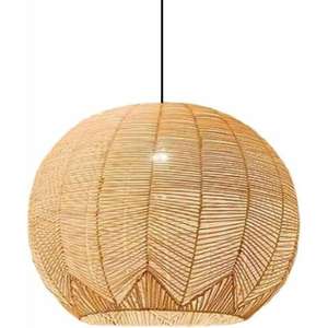 Lampes suspendues en bois de bambou tissées à la main pour la maison, l'hôtel, le bureau, le restaurant et l'abat-jour de décorations d'intérieur. - Product Image 1