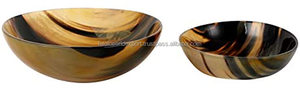 Bol en corne de buffle pour la maison, hôtel et restaurant Ensemble de bols décoratifs en corne naturelle de buffle de Falak World Export - Product Image 2