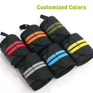 Best Price Neoprene Heavy Duty Lightweight Breathable Adjustable Wrist Wraps for <b>Weightlifting</b> Workout Custom Logo Design - Product Image 6