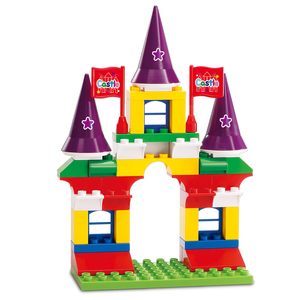 Bloques de Construcción de Plástico OXFORD para Niños Pequeños, Coloridos, de Parque de Diversiones, Juego Educativo de Construcción, Edades 2-4 Años, Hecho en Corea TW2562 - Product Image 5