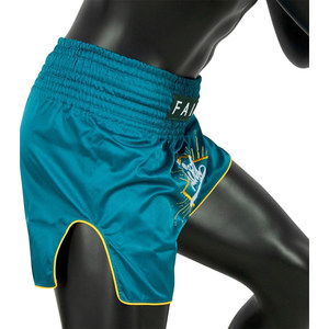 Shorts de Muay Thai de style Fairtex haut de gamme, shorts d'entraînement de kickboxing en satin personnalisés, shorts de boxe Fairtex Muay Thai - Product Image 4