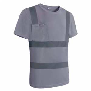 Chemises de sécurité réfléchissantes à haute visibilité en polyester/coton, vêtements de sécurité pour hommes, t-shirts haute visibilité - Product Image 3