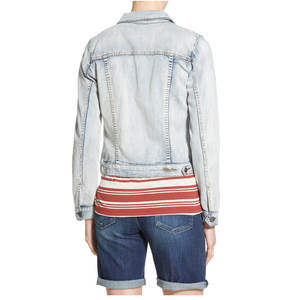 Chaqueta vaquera extragrande para mujer al por mayor, estilo urbano, transpirable, para invierno, tallas grandes - Product Image 3
