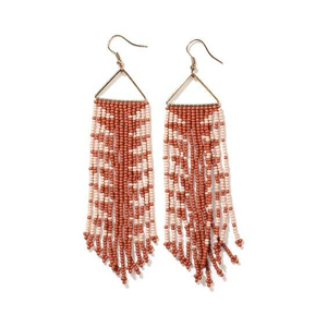 ต่างหูห้อยประดับลูกปัดปักลายเก๋ไก๋ งานปักลูกปัดแฮนด์เมดสุดอินเทรนด์ ต่างหูห้อยแบบปรับแต่งได้เต็มรูปแบบโดย MD HANDICRAFTS - Product Image 4