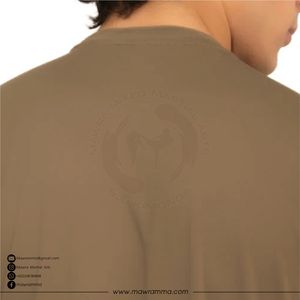 เสื้อยืดโอเวอร์ไซส์ผ้าฝ้าย 100% ระบายอากาศได้ดี เป็นมิตรกับสิ่งแวดล้อม พิมพ์โลโก้ได้ตามต้องการ สไตล์สตรีทแวร์ ทรงหลวม ไหล่ตก แบบเรียบง่าย - Product Image 6