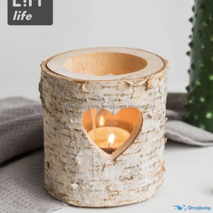 Bougie artisanale en résine robuste et attrayante Bougie en bois pour parfum d'ambiance Base époxy pour tenir des bougies - Product Image 5