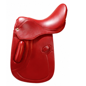Selle d'équitation en cuir véritable très vendue, couleurs et logo personnalisés, selle d'entraînement professionnelle pour chevaux - Product Image 3