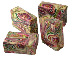 Moldes de jabón grandes, moldes de silicona de tamaño grande hecho a mano para hacer jabón, remolino - Product Image 1