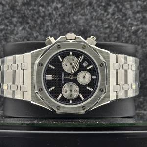 Reloj de pulsera de lujo para hombre, cronógrafo mecánico, esfera octogonal de acero inoxidable, reloj de negocios de 42 mm. - Product Image 1