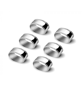 Anillo para Servilletas de Acero Inoxidable Ecológico con Diseño de Concha Marina, Ideal para Regalos, Gran Venta - Product Image 4