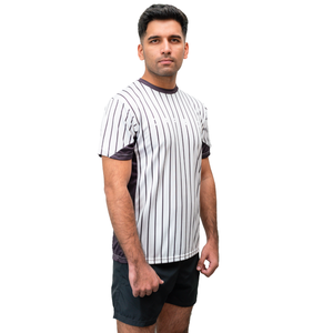 T-shirt à manches courtes pour homme Caprio, vert lime, 100% coton, uni, col rond, coupe classique, respirant, séchage rapide, sportif, tricoté, coupe classique - Product Image 4