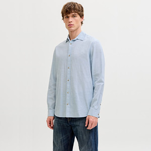 Men's Casual Shirts 100% Cotton Breathable Quick Dry Eco-Friendly Customized Printing Turn-<b>down</b> Collar Full Sleeve OEM Service - Product Image 2