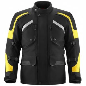 เสื้อแจ็คเก็ตมอเตอร์ไซค์คุณภาพสูง ผลิตจากโพลีเอสเตอร์/คอตตอน สำหรับใช้งานกลางแจ้ง แขนยาว ไซส์ใหญ่ ลายพิมพ์ - Product Image 1