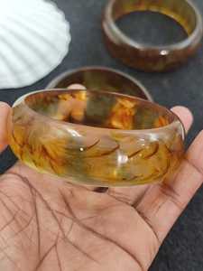 Handmade Resin Bangle <b>Bracelet</b> Best Quality Classic Fashion Angel Model Style Women's Jewelry - Product Image 4