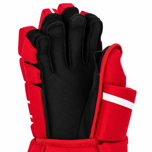 Guantes de Hockey sobre Hielo IBERIA Premium Rojos con Acolchado Protector, Guantes para Jugadores de Hockey, Personalizados, OEM, Venta al Por Mayor - Product Image 5