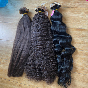 Bande de cheveux humains prête à être expédiée Extensions de cheveux cambodgiens - Product Image 1