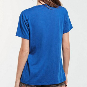 Camiseta Casual de Verano de Manga Corta con Bordado Plano Transpirable para Mujer, Cuello Redondo, Mezcla de Lino y Algodón, Fresca y Ligera - Proveedor Mayorista - Product Image 6