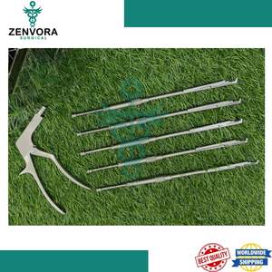 Juego de Rongeurs Rotatorios Interlaminares Kerrison de Acero Inoxidable para Cirugía de Columna Vertebral, Instrumento Ortopédico de Mordida Ascendente/Descendente, CE Quirúrgico - Product Image 5