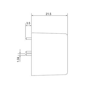 Module d'alimentation AC/DC 5W 5V 1A, classe d'isolation II, conforme à la classe B EMI, cadre ouvert, large plage de température de fonctionnement. -30~85 ℃ - Product Image 3