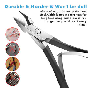 Coupe-ongles en acier inoxydable, outil de manucure et pédicure, accessoire de soin des ongles professionnel pour salon - Product Image 4