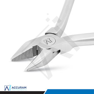Alicates Accuram Adams de Alta Resistencia con Punta Serrada, Alicates Ortodónticos de 12.5 cm, Acero Inoxidable, Herramienta Manual para Doblar Alambres Quirúrgicos Dentales, CE - Product Image 3