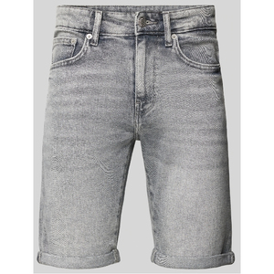 Shorts en jean gris pour homme, taille mi-haute, coupe droite, en coton délavé, style décontracté d'été, personnalisables 2026 - Product Image 4