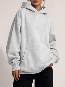 Sudadera con Capucha Extra Grande de Alta Calidad para Hombre, Esencial para el Invierno, Manga Larga - Product Image 1
