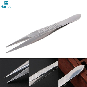Good Supplier Newest Multi-Purpose Straight Tip Stainless Steel Tweezers, Industrial & Beauty Grade Precision Handling Tools - Product Image 2