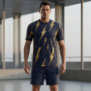 Uniforme de Fútbol Sublimado para Deportes Activos, Jersey de Fútbol Personalizado para Equipo, Absorbente de Humedad, Conjunto de Entrenamiento para Partidos al Aire Libre para Hombre - Product Image 5