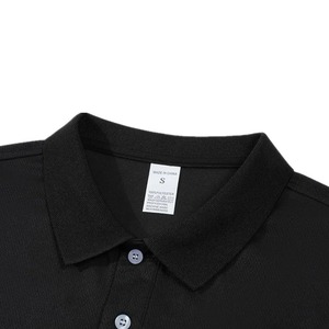 Chemise Homme Blanche Unie à Manches Courtes Respirante Séchage Rapide Tricotée Décontractée Uniforme Logo Personnalisé ODM - Product Image 4