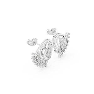 ต่างหูเม็ดกลมสไตล์มินิมอล10k ประดับมุกสำหรับผู้หญิง - Product Image 6