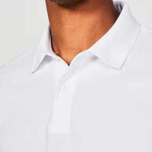 Polo en polyester respirant de haute qualité pour homme, vêtements décontractés, vente en gros - Product Image 3