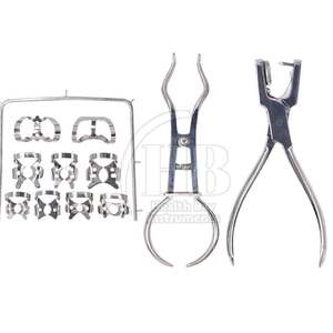 Kit de Dique de Goma Manual de Diseño Personalizado con Accesorios Dentales Profesionales Reutilizables para Uso Clínico Diario - Product Image 3