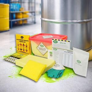 Kit Profesional de Respuesta a Materiales Peligrosos: Capacidad de 10L con Contenedor Transparente para la gestión de fugas pequeñas a medianas en laboratorios o talleres. - Product Image 3