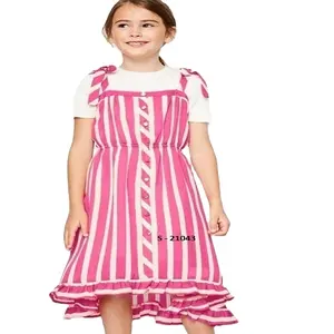 Yeni koleksiyon rahat elbise bayanlar çatal parti giyim için uygun fiyata mevcut hint boy için çocuk parti giysisi elbiseler