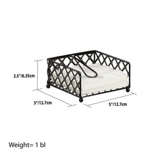 Porte-serviettes doré pour vaisselle élégant usage domestique cuisine et décoration de table étagère de rangement pour serviettes organisateur pour dininglies - Product Image 3